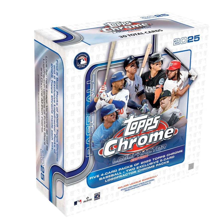 2025 Topps Chrome Baseball Logofractor Mega Box All Star Sports Cards 2025 Topps Chrome Baseball Logofractor Mega Box All Star Sports Cards