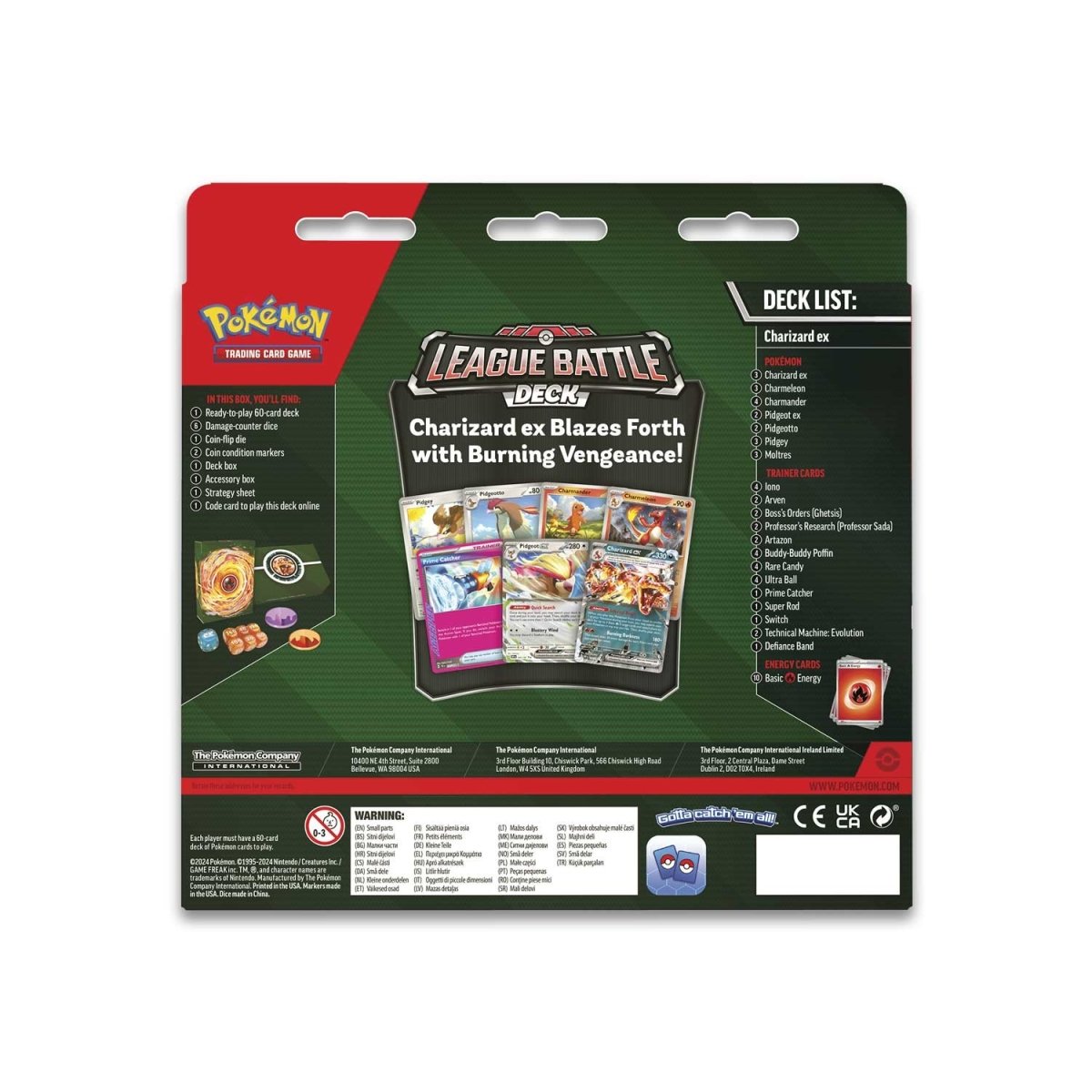 Pokémon TCG: League Battle Deck - Charizard Ex