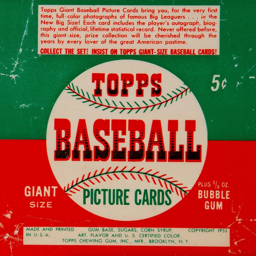 1952 Topps Baseball