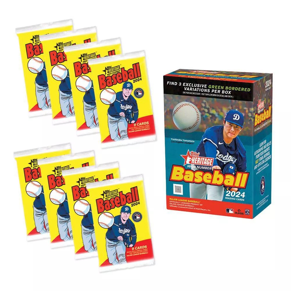 2024 Topps Heritage High Number Baseball - Value Box