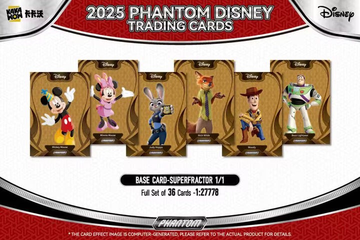 2025 Kakawow Phantom Disney Hobby Box