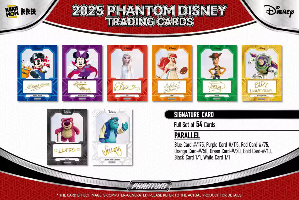 2025 Kakawow Phantom Disney Hobby Box