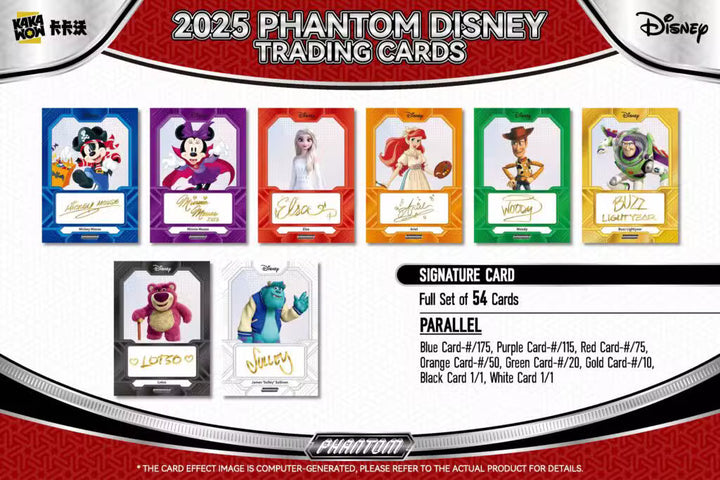 2025 Kakawow Phantom Disney Hobby Box