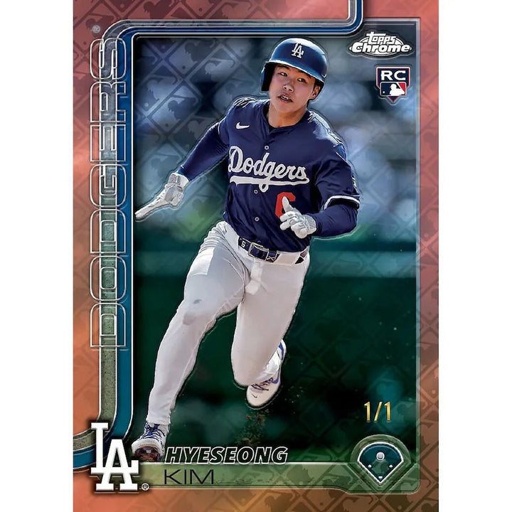 2025 Topps Chrome Baseball Logofractor Mega Box