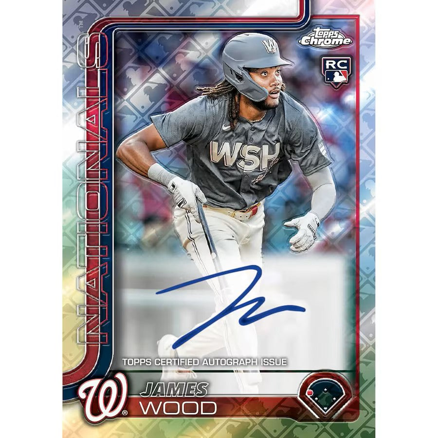 2025 Topps Chrome Baseball Logofractor Mega Box