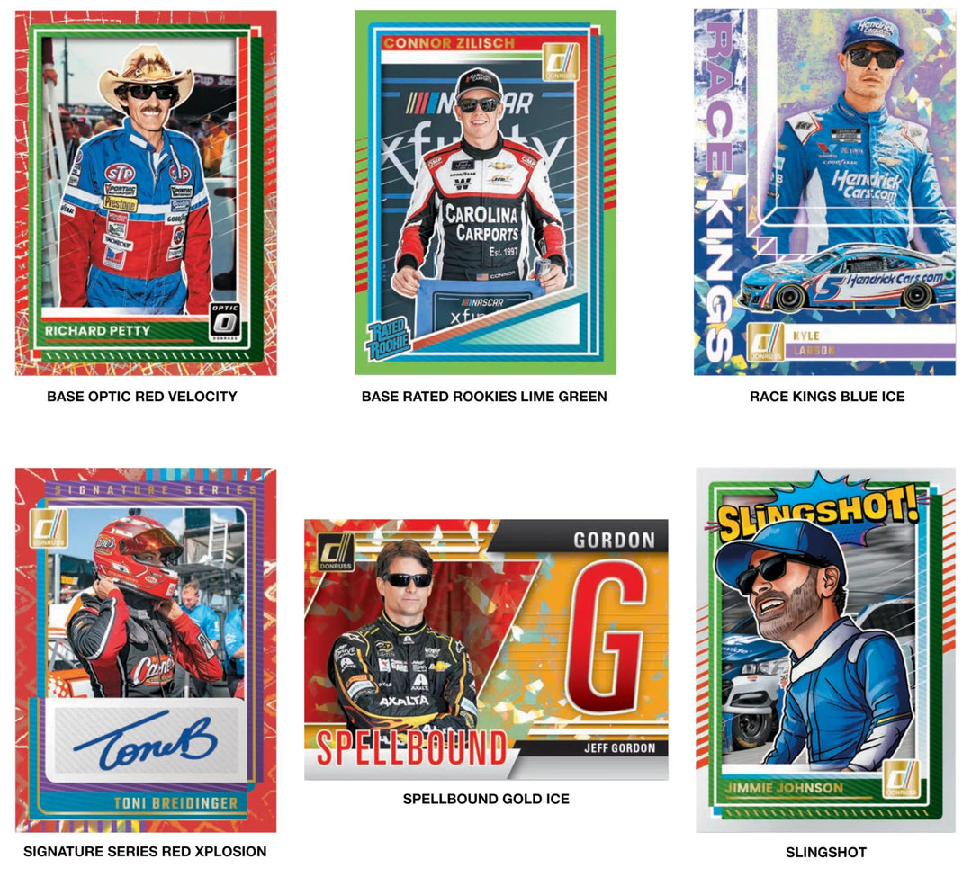 2025 Panini Donruss Racing Mega Box