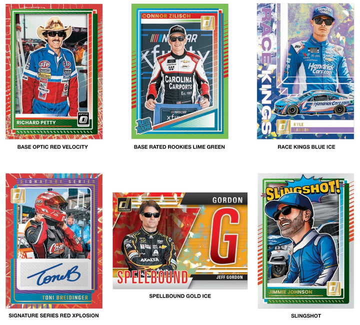 2025 Panini Donruss Racing Mega Box