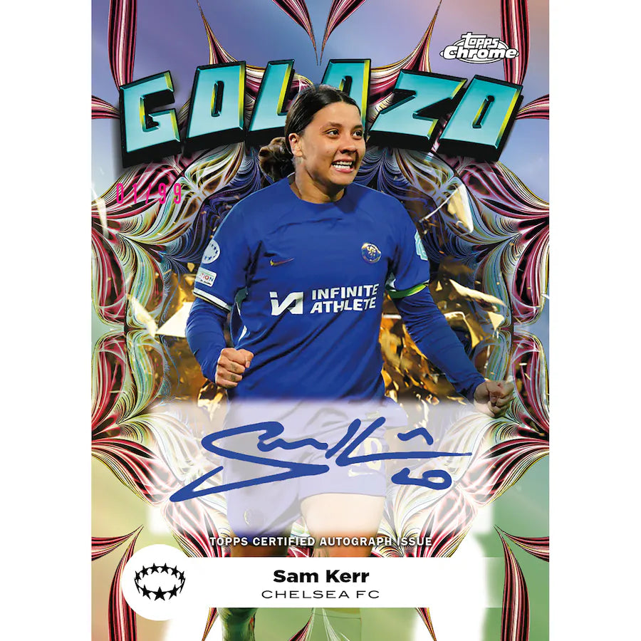 2023/24 Topps Chrome Women's UEFA Champions League Hobby Box