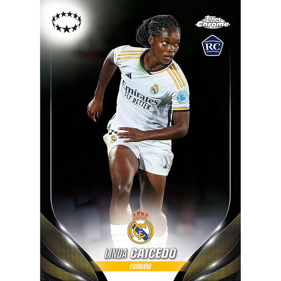 2023/24 Topps Chrome Women's UEFA Champions League Hobby Box
