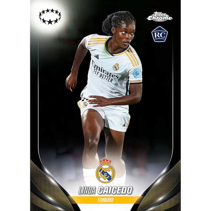 2023/24 Topps Chrome Women's UEFA Champions League Hobby Box