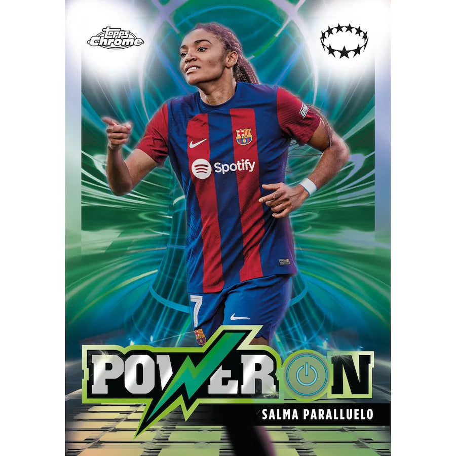 2023/24 Topps Chrome Women's UEFA Champions League Hobby Box