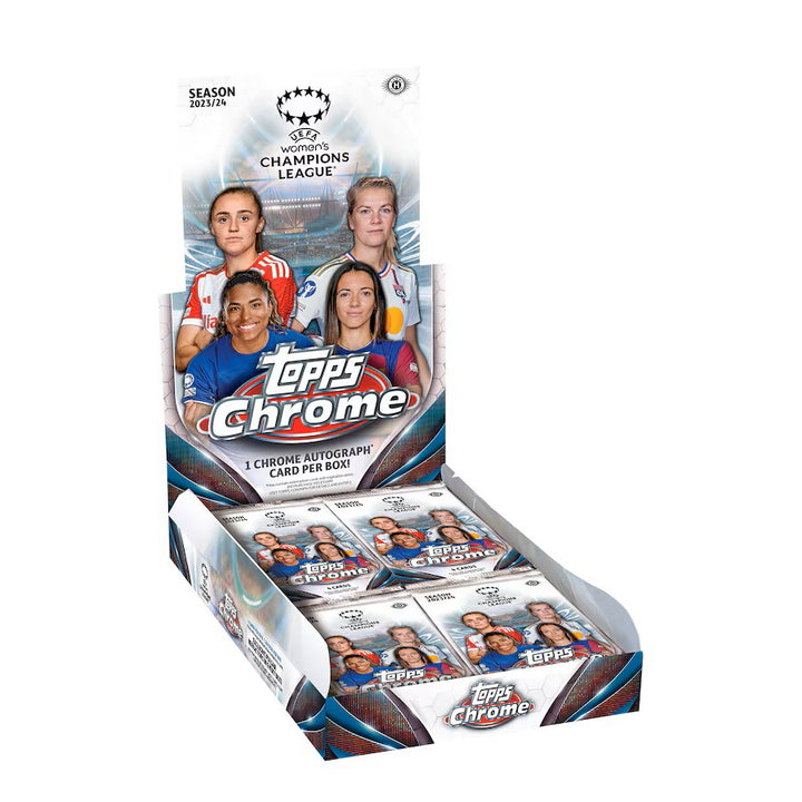 2023/24 Topps Chrome Women's UEFA Champions League Hobby Box