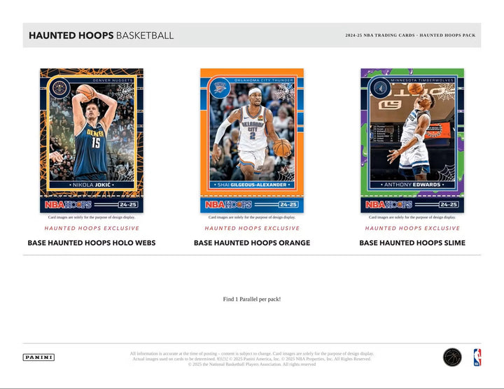 2025 Panini Haunted Hoops Basketball Bundle