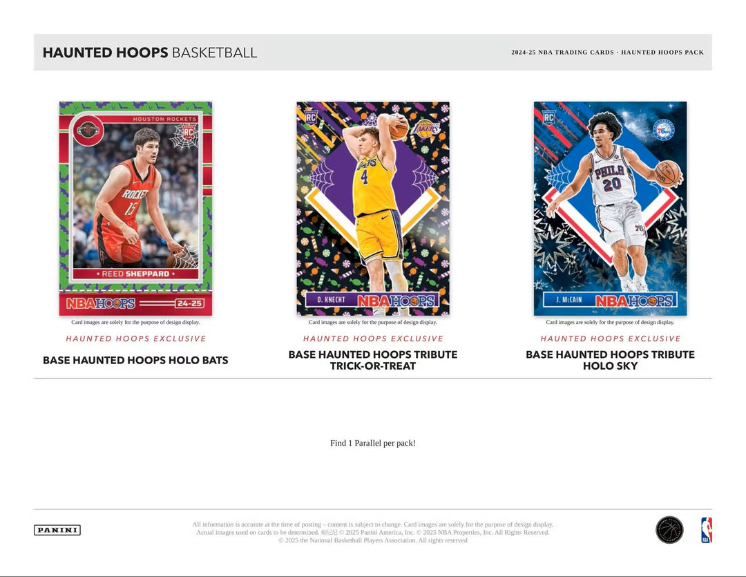 2025 Panini Haunted Hoops Basketball Bundle