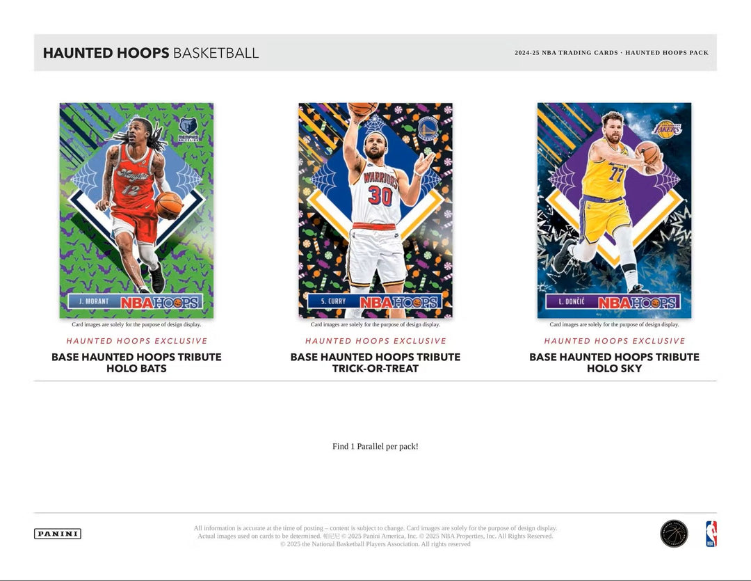 2025 Panini Haunted Hoops Basketball Bundle