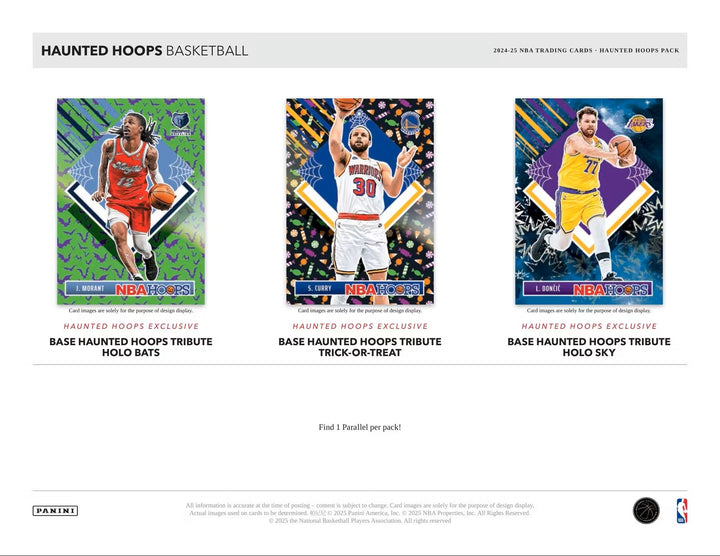 2025 Panini Haunted Hoops Basketball Bundle