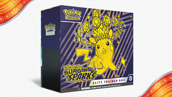 Pokémon TCG: Scarlet & Violet-Surging Sparks Elite Trainer Box