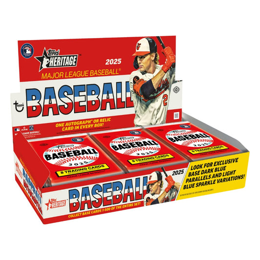 2025 Topps Heritage Baseball - Hobby Box